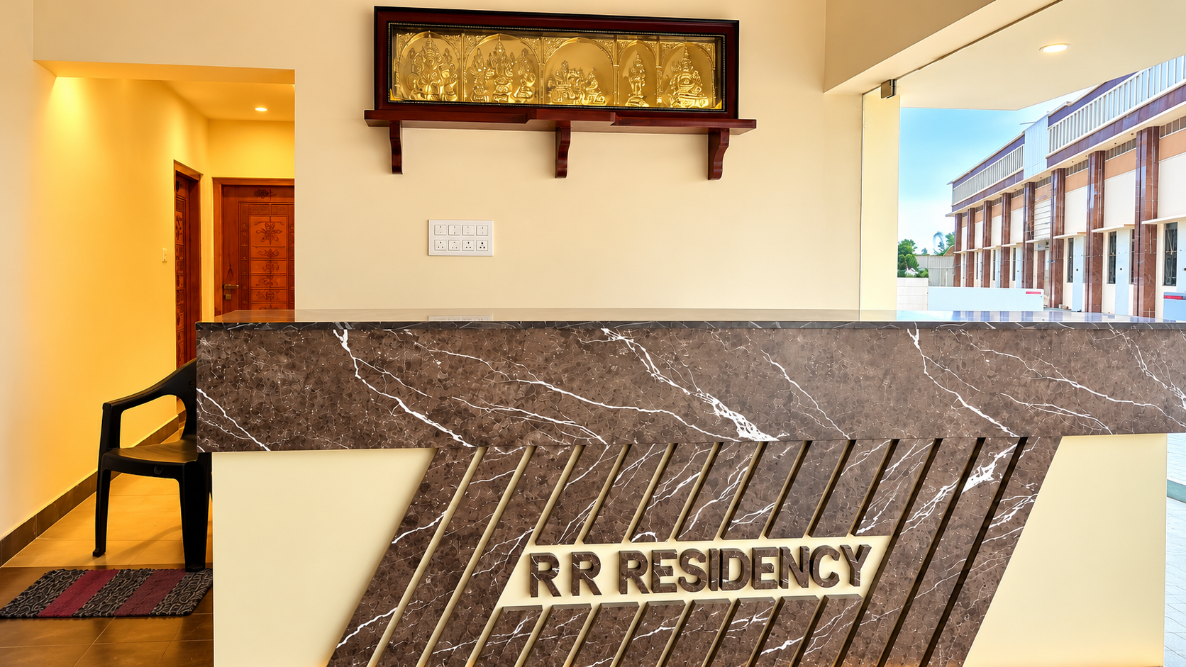 RR Residency 24/7 Front Desk Reception