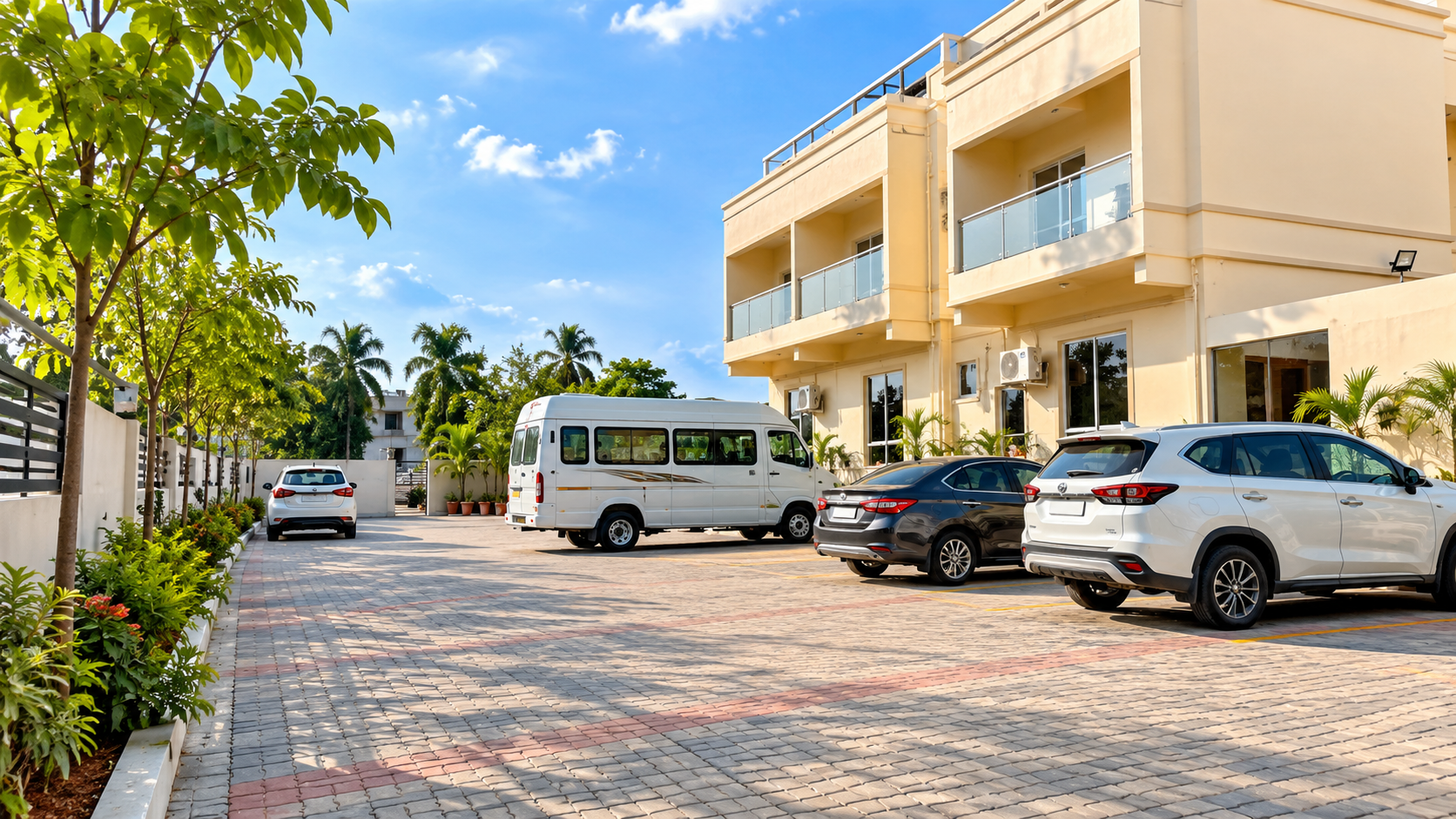 Free Private Parking - RR Residency